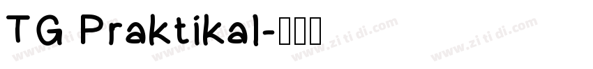 TG Praktikal字体转换